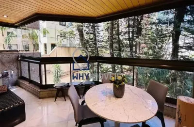Apartamento com 4 quartos à venda na rua rio verde, 508, sion, belo horizonte por r$ 2.550.000