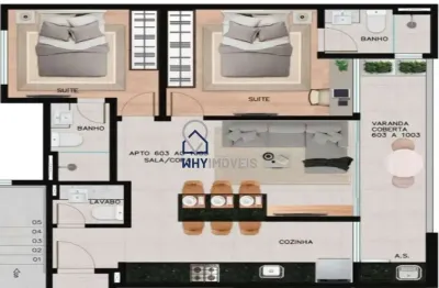 Apartamento com 2 quartos à venda na rua cristina, 1160, santo antônio, belo horizonte por r$ 890.000