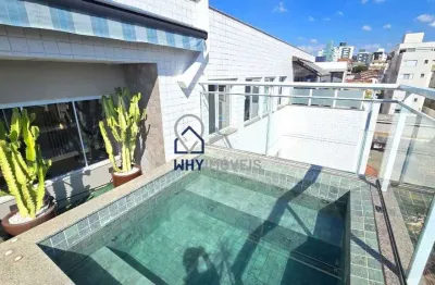 Cobertura com 3 quartos à venda na rua sebastião possada bravo, 271, santa rosa, belo horizonte por r$ 1.490.000