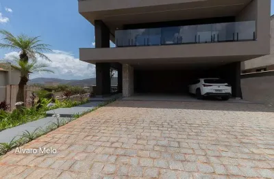 Casa em condomínio fechado com 5 quartos à venda na rua dos canários, 780, alphaville - lagoa dos ingleses, nova lima por r$ 5.300.000