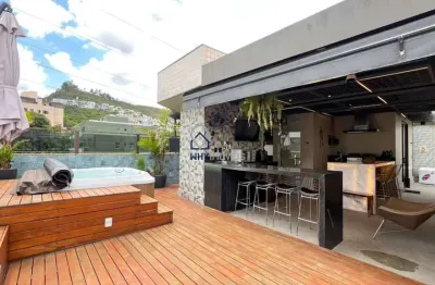 Cobertura com 4 quartos à venda na avenida protásio de oliveira penna, 510, buritis, belo horizonte por r$ 1.950.000