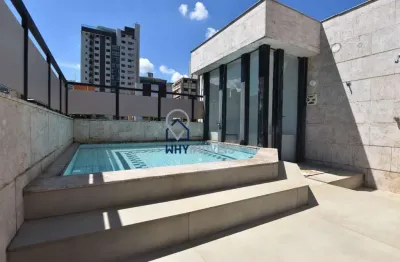 Cobertura com 2 quartos para alugar na rua do chumbo, 12, serra, belo horizonte por r$ 7.500