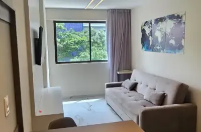 Próximo a uninassau e shopping recife apt com 1 quarto mobiliado