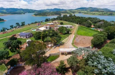 Lote em excelente condomínio com acesso direto à represa - joanopolis! te00021