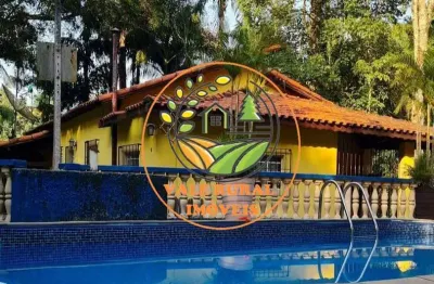 Maravilhosa chácara em jacareí com 3500 m², piscina e mobiliada! ch00077