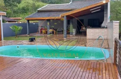 Excelente! maravilhosa chácara ccom piscina em monteiro lobato- sp  ch00339