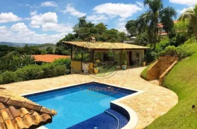 Maravilhosa chácara em condomínio, com vista para represa em igaratá-sp  ch00378