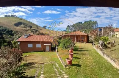 Chácara à venda em gonçalves/mg 20.000 m² com nascentes, lagos e  duas casas  documentação 100% regular   ch00425