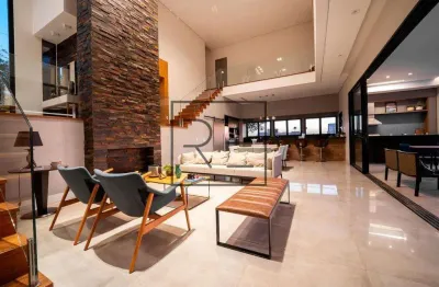 Casa à venda em campinas, residencial jatibela, com 4 suítes, com 398 m², jatibela