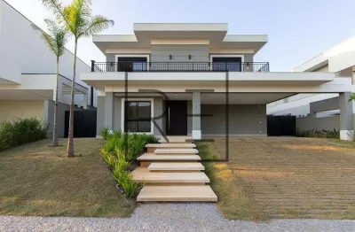 Casa à venda em campinas, alphaville, com 4 suítes, com 453 m², mont blanc résidence