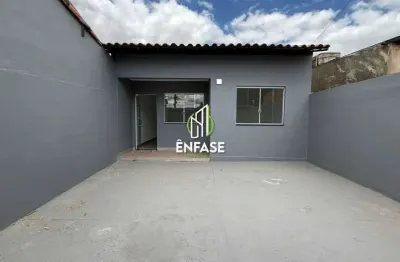 Casa com 2 dormitórios à venda, 60 m² por r$ 275.000,00 - canarinho - igarapé/mg