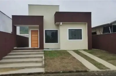 Casa em condomínio fechado com 2 quartos à venda no Caxito, Maricá 