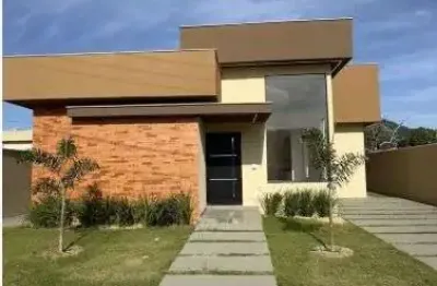 Casa em condomínio fechado com 3 quartos à venda no Ubatiba, Maricá 