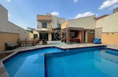 Sobrado à venda, jardim do sol - comercial - 3 pisos - 7 quartos - zoneamento zc4 - piscina - 6 ban