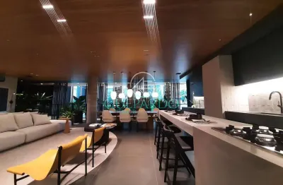 Apartamento à venda, gleba palhano, londrina, pr - edifício aura - 3 suítes - lavabo - sacada com c