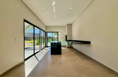 Casa térrea de alto padrão no residencial bellevie – 3 suítes, esquina, piscina aquecida e gourmet