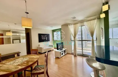 Apartamento para locação due torri | 2 quartos (1 suíte), mobiliado, sacada com churrasqueira e 2 v