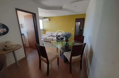 Apartamento para locação, mobiliado, ed villefort, mobiliado no centro | 2 dormitórios, 1 vaga, com