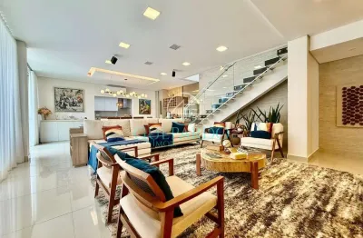 Sobrado Alto Padrão para Locação na Gleba Palhano | 4 Suítes | Piscina | Espaço Gourmet Completo |