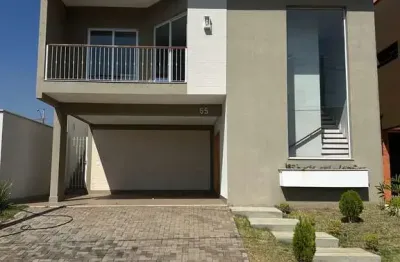 Sobrado condóminio soleil 3 dormitório com piscina e área gourmet à venda, ondinhas, piracicaba, sp