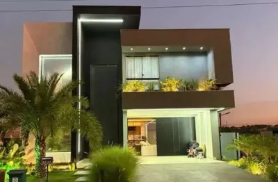 Casa em condomínio fechado com 4 quartos à venda na da macadâmia, 2, jardins sevilha, aparecida de goiânia por r$ 2.950.000