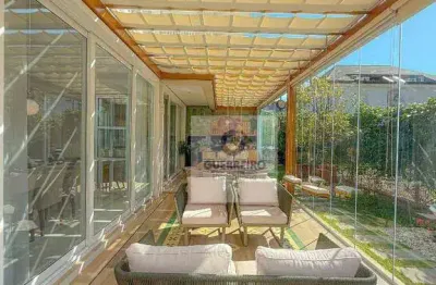 Casa com 4 dormitórios à venda, 358 m² por r$ 5.500.000 - condomínio fechado - itajaí/sc