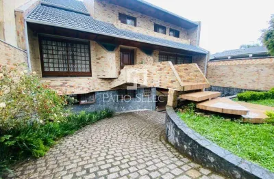 Casa alto padrão, 04 suítes, piscina, churrasqueira, 04 vagas de garagem - jardim social - curitiba/pr