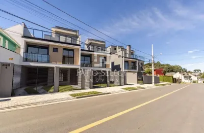 Sobrado novo a venda com 3 quartos no pilarzinho, curitiba- pr