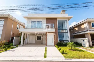 Casa com 5 quartos (sendo 4 suítes) em condomínio fechado à venda em santa felicidade - curitiba/pr