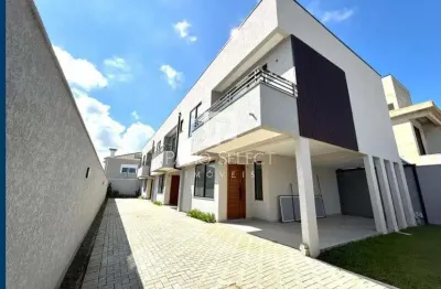 Sobrado novo, 03 suítes, 02 vagas de garagem - são braz, curitiba - pr