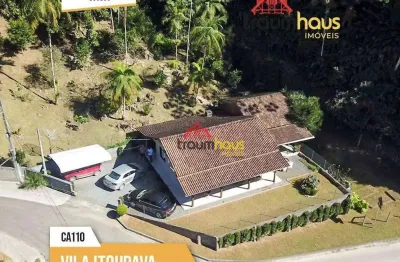 Casa com 3 dormitórios à venda, 154 m² por r$ 550.000,00 - vila itoupava - blumenau/sc