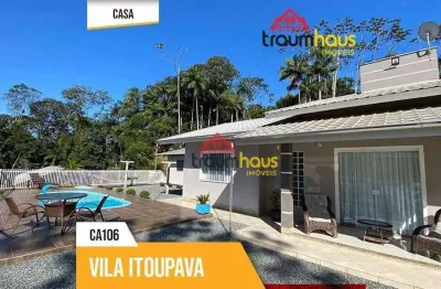 Casa com 2 dormitórios à venda, 175 m² por r$ 795.000,00 - vila itoupava - blumenau/sc