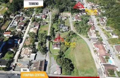Terreno residencial à venda, itoupava central, blumenau - te0021.