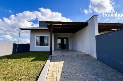 Casa com 2 dormitórios à venda, 84 m² por r$ 385.000,00 - centro - massaranduba/sc