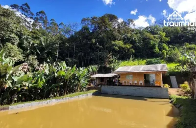 Sítio com 2 dormitórios à venda, 6.500,00 m² por r$ 420.000,00 - vila itoupava - blumenau/sc