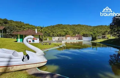 Sítio com 3 dormitórios à venda, 4800 m² por r$ 750.000,00 - gaspar alto - gaspar/sc