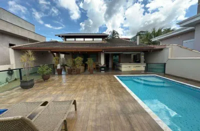 Casa à venda em jaguariúna, estância das flores, com 3 suítes, com 302 m²