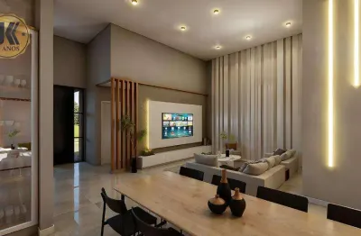 Casa à venda em jaguariúna, tamboré jaguariúna, com 3 suítes, com 273.14 m², tamboré jaguariúna