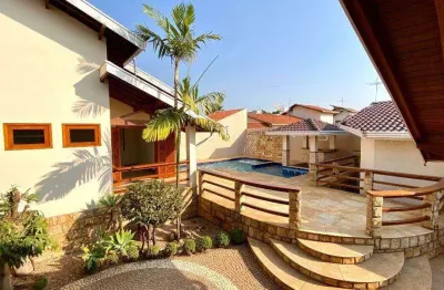 Casa à venda em jaguariúna, jardim primavera, com 4 suítes, com 410 m², condomínio primavera