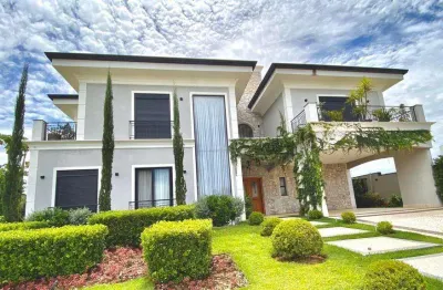 Casa à venda em jaguariúna, residencial campo camanducaia, com 4 suítes, com 329 m²
