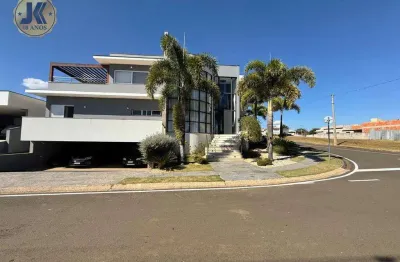 Casa à venda em jaguariúna, condomínio residencial lago da barra, com 6 suítes, com 680 m²