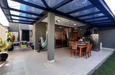 Casa à venda em jaguariúna, condominio panini, com 3 quartos, com 208 m², condomínio panini