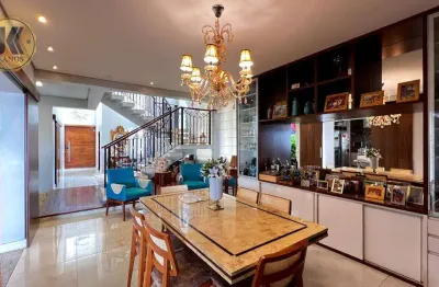 Casa à venda em jaguariúna, condomínio residencial lago da barra, com 4 suítes, com 440 m²