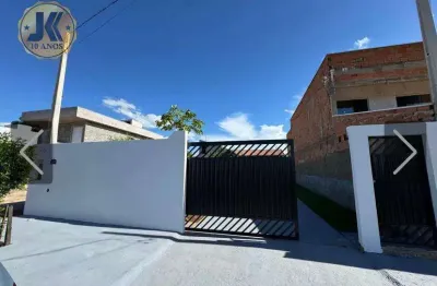 Casa à venda em jaguariúna, residencial águas do jaguari, com 3 quartos, com 80 m²