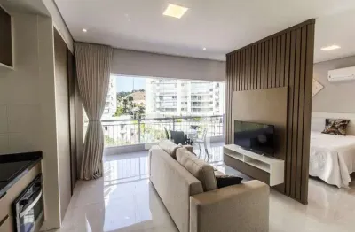Apartamento com 1 quarto à venda na Avenida Marcos Penteado de Ulhôa Rodrigues, 4003, Alphaville, Santana de Parnaíba