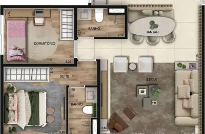 Apartamento em osasco, com 3 quartos, 1 vaga, localizado no bussocaba, osasco, em frente a cidade de deus.