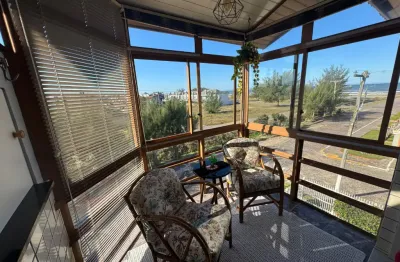 Lindo apartamento 1 dormitório em capão novo, com vista para o mar