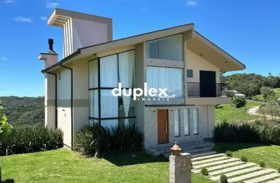 Casa alto padrão com 3 dormitórios sendo 1 suite mobiliada em rancho queimado
