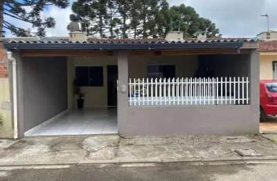 Casa com 3 quartos à venda na rua osmário de oliveira bastos, vila fuck, piraquara, 102 m2 por r$ 300.000