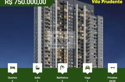Apartamento 2 dormitórios para venda em são paulo, jardim independência, 2 dormitórios, 1 suíte, 2 banheiros, 1 vaga